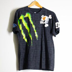 DC Ken Block 43 Monster Energy Black T-Shirt